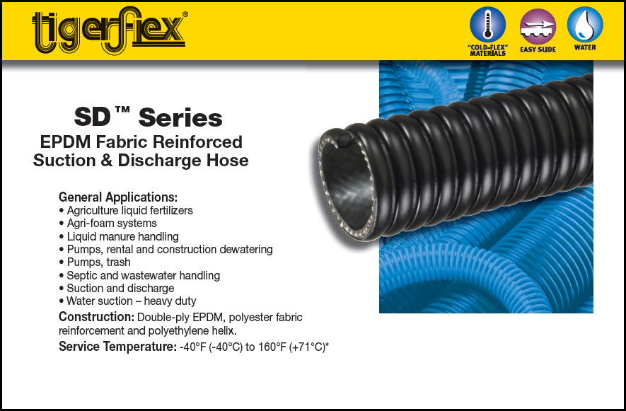 SD EPDM Suction & Discharge Hose